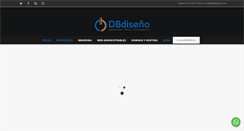 Desktop Screenshot of dbdiseno.com