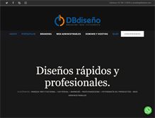 Tablet Screenshot of dbdiseno.com